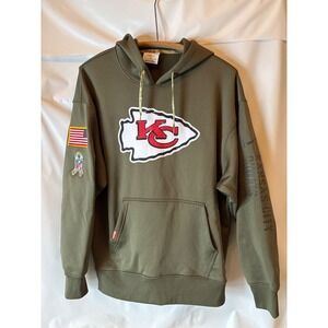 Salute to Service Kansas City Chiefs KO Hoodie, Sz Small